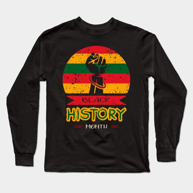 Black History Month 2021 Long Sleeve T-Shirt by SbeenShirts